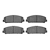 1551-1509-00 5000 Advanced Ceramic Brake Pads, Fits Select Infiniti/Nissan, Position: Front - image 1
