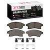 1551-1522-01 5000 Advanced Ceramic Brake Pads & Hardware Kit, 2011-2017 GM, Position: Front - image 1