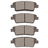 1551-1551-00 5000 Advanced Ceramic Brake Pads, 2010-2017 Kia/Hyundai/Genesis, Position: Rear - image 1