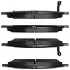 1551-1592-00 5000 Advanced Ceramic Brake Pads, 2011-2019 Infiniti/Nissan, Position: Front - image 3
