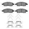 1551-1592-01 5000 Advanced Ceramic Brake Pads & Hardware Kit, 2011-2019 Infiniti/Nissan, Position: Front - image 1