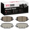 1551-1596-00 5000 Advanced Ceramic Brake Pads, 2012-2020 Multiple Makes/Models, Position: Rear - image 4