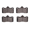 1551-1599-00 5000 Advanced Low-Metallic Brake Pads, 2010-2012 Lotus, Position: Rear