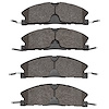 1551-1611-10 5000 Advanced Semi-Metallic Brake Pads, 2013-2019 Ford/Lincoln/Mercury/Mazda, Position: Front - image 1