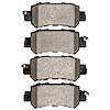 1551-1624-00 5000 Advanced Ceramic Brake Pads, 2013-2018 Ford/Lincoln/Mercury/Mazda, Position: Rear - image 1