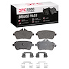1551-1630-23 5000 Advanced Low-Metallic Brake Pads & Hardware Kit, 2012-2019 Mercedes-Benz, Position: Rear - image 1