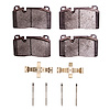 1551-1663-01 5000 Advanced Ceramic Brake Pads & Hardware Kit, 2013-2020 Multiple Makes/Models, Position: Front - image 1