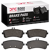 1551-1681-00 5000 Advanced Low-Metallic Brake Pads, 2013-2021 Mercedes-Benz, Position: Rear