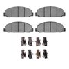 1551-1683-01 5000 Advanced Ceramic Brake Pads & Hardware Kit, 2013-2020 Hino, Position: Fr,Rr - image 2