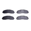 1551-1691-00 5000 Advanced Semi-Metallic Brake Pads, Fits Select Ford/Lincoln/Mercury/Mazda, Position: Rear,Rr - image 2