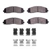 1551-1691-01 5000 Advanced Semi-Metallic Brake Pads & Hardware Kit, Fits Select Ford/Lincoln/Mercury/Mazda, Position: Rr,Rear - image 2