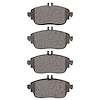 1551-1694-00 5000 Advanced Low-Metallic Brake Pads, 2012-2020 Multiple Makes/Models, Position: Front