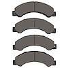 1551-1695-00 5000 Advanced Ceramic Brake Pads, 2012-2020 Hino, Position: Fr & Rr