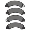 1551-1695-00 5000 Advanced Ceramic Brake Pads, 2012-2020 Hino, Position: Fr & Rr - image 2