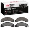 1551-1695-00 5000 Advanced Ceramic Brake Pads, 2012-2020 Hino, Position: Fr & Rr - image 4