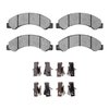 1551-1695-01 5000 Advanced Ceramic Brake Pads & Hardware Kit, 2012-2020 Hino, Position: Fr & Rr - image 2