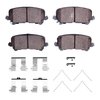 1551-1724-01 5000 Advanced Ceramic Brake Pads & Hardware Kit, Fits Select Acura/Honda, Position: Rear - image 2