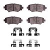 1551-1729-01 5000 Advanced Ceramic Brake Pads & Hardware Kit, 2014-2018 Ford/Lincoln/Mercury/Mazda, Position: Rear - image 2