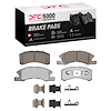1551-1731-01 5000 Advanced Ceramic Brake Pads & Hardware Kit, Fits Select Multiple Makes/Models, Position: Front - image 1