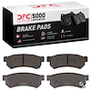 1551-1739-00 5000 Advanced Ceramic Brake Pads, 2007-2016 Multiple Makes/Models, Position: Rear