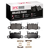 1551-1740-01 5000 Advanced Low-Metallic Brake Pads & Hardware Kit, Fits Select Porsche, Position: Rear