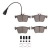 1551-1761-01 5000 Advanced Ceramic Brake Pads & Hardware Kit, Fits Select Multiple Makes/Models, Position: Rear - image 2