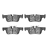 1551-1762-00 5000 Advanced Low-Metallic Brake Pads, Fits Select Multiple Makes/Models, Position: Rear - image 1