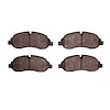 1551-1774-00 5000 Advanced Semi-Metallic Brake Pads, Fits Select Ford/Lincoln/Mercury/Mazda, Position: Front - image 1