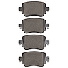 1551-1779-00 5000 Advanced Ceramic Brake Pads, Fits Select Audi/Volkswagen, Position: Rear - image 1