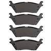 1551-1790-00 5000 Advanced Ceramic Brake Pads, 2015-2021 Ford/Lincoln/Mercury/Mazda, Position: Rear - image 2