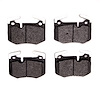 1551-1807-00 5000 Advanced Low-Metallic Brake Pads, Fits Select Lexus/Toyota/Scion, Position: Rear