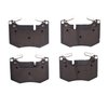1551-1807-00 5000 Advanced Low-Metallic Brake Pads, Fits Select Lexus/Toyota/Scion, Position: Rear - image 2