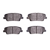 1551-1816-00 5000 Advanced Ceramic Brake Pads, Fits Select Kia/Hyundai/Genesis, Position: Rear - image 1