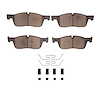 1551-1838-11 5000 Advanced Ceramic Brake Pads & Hardware Kit, 2017-2020 Multiple Makes/Models, Position: Front - image 1