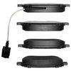 1551-1851-00 5000 Advanced Ceramic Brake Pads, 2014-2016 Maserati, Position: Rear - image 3