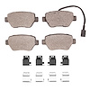 1551-1851-01 5000 Advanced Ceramic Brake Pads & Hardware Kit, 2014-2016 Maserati, Position: Rear - image 1