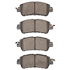 1551-1852-00 5000 Advanced Ceramic Brake Pads, 2016-2020 Multiple Makes/Models, Position: Front - image 1