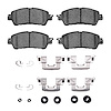 1551-1852-01 5000 Advanced Ceramic Brake Pads & Hardware Kit, 2016-2020 Multiple Makes/Models, Position: Front - image 1