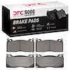 1551-1853-00 5000 Advanced Low-Metallic Brake Pads, 2016-2020 Ford/Lincoln/Mercury/Mazda, Position: Front - image 1