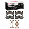 1551-1873-01 5000 Advanced Low-Metallic Brake Pads & Hardware Kit, 2015-2021 Mercedes-Benz, Position: Front - image 1