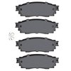 1551-1879-00 5000 Advanced Ceramic Brake Pads, Fits Select Lexus/Toyota/Scion, Position: Rear - image 2
