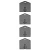 1551-1881-09 5000 Advanced Low-Metallic Brake Pads & Hardware Kit, 1961-1993 Jaguar, Position: Parking - image 3