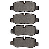 1551-1893-00 5000 Advanced Low-Metallic Brake Pads, Fits Select Mercedes-Benz, Position: Rear - image 1