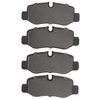 1551-1893-00 5000 Advanced Low-Metallic Brake Pads, Fits Select Mercedes-Benz, Position: Rear - image 2