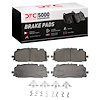 1551-1894-02 5000 Advanced Ceramic Brake Pads & Hardware Kit, 2017-2017 Audi/Volkswagen, Position: Front - image 1