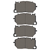1551-1899-00 5000 Advanced Low-Metallic Brake Pads, Fits Select Multiple Makes/Models, Position: Front