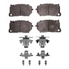 1551-1899-01 5000 Advanced Low-Metallic Brake Pads & Hardware Kit, Fits Select Multiple Makes/Models, Position: Front - image 2