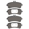 1551-1907-00 5000 Advanced Low-Metallic Brake Pads, 2014-2021 Mercedes-Benz, Position: Rear - image 2