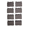 1551-1908-00 5000 Advanced Low-Metallic Brake Pads, 2003-2012 Maybach, Position: Front