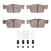 1551-1924-01 5000 Advanced Ceramic Brake Pads & Hardware Kit, Fits Select Volvo, Position: Front - image 2